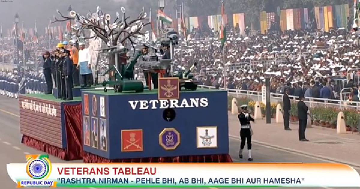 Republic Day: Tableau showcases role of Armed forces personnel after retirement